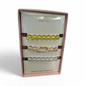 Isaac Mizrahi Trio of Vibrant Stretch Bracelets